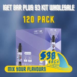 IGET Bar Plus S3 Kit Wholesale 120 Packs