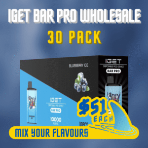 IGET Bar Pro Wholesale 30 Pack